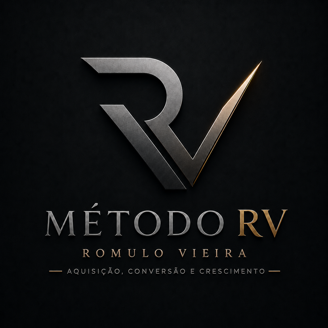 Logotipo oficial do Método RV — Romulo Vieira